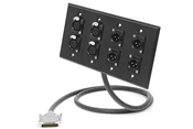 8-Channel Studio Wall Panel / Wall Plate | Made from Mogami 2932 & Neutrik Gold Connectors | Premium Finish