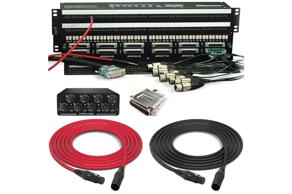 Mini-Shorti DB25 Patchbay & Little Labs Redcloud Attenuator Package