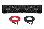 Adam Professional Audio A77H | 340W Dual 7" Active 3-Way Midfield Studio Monitor (Pair)