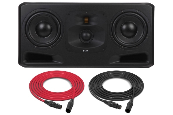 Adam Professional Audio S5H | Active Three-Way 2x10" Main/Midfield Studio Monitor (Horizontal, Single)