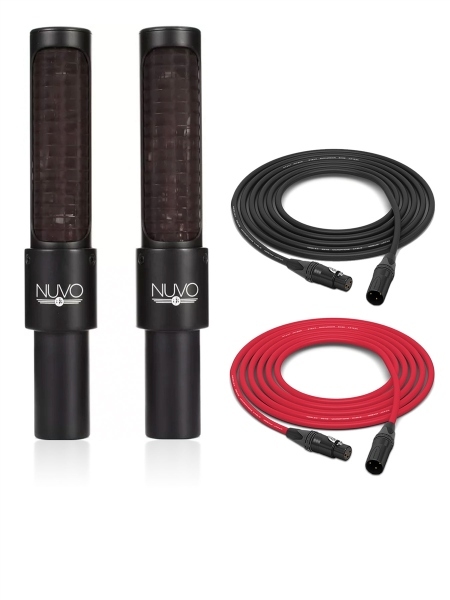 AEA Ribbon Mics Nuvo N8 Stereo Mic Kit | Phantom Powered Ribbon Microphone (Stereo Pair)