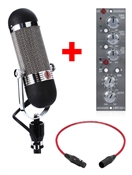 AEA Ribbon Mics R84 w/ RPQ500 | Big Ribbon Multipurpose Microphone with 500-Series Ribbon Microphone Preamp