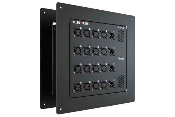 Allen & Heath DT164-W | 16x4 Wallmount Dante/AES67 Audio I/O Expander