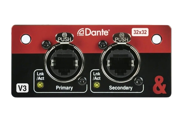 Allen & Heath 32X32 Dante Option Card for SQ and AHM Series Mixers