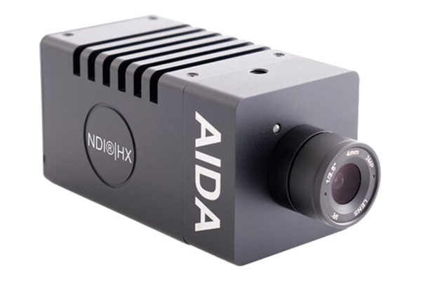 AIDA Imaging HD-NDI-200 Full HD IP / NDI|HX2 POV Camera with 4mm HD Lens