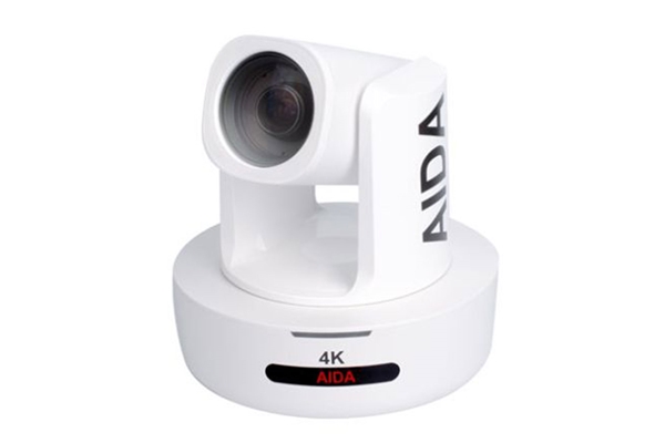 AIDA Imaging 4K NDI HX IP/HDMI Broadcast PTZ Camera with 30x Optical Zoom (White)