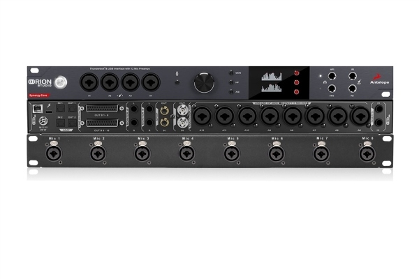 Antelope Audio Orion Studio | Synergy Core Audio Interface & Custom Mogami Mic/Line Input Panel