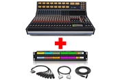 API 1608-II | 16 Channel Console (Unloaded) with Patchbay & Cabling Package