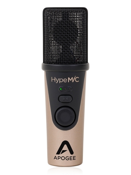 Apogee HypeMiC | USB Microphone with Headphone Output and Studio Quality Compression