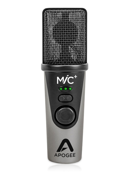 Apogee MiC+ | USB Microphone for iPad, iPhone, Mac and PC