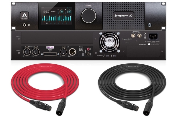 Apogee Symphony I/O MKII TB Thunderbolt 2 with 2x6 SE Analog I/O + 8x8 Optical + AES I/O