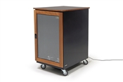 Argosy IsoBox PRO18 | 18RU Sound Isolation Cabinet (Cherry Trim - Right Hand Door Swing)