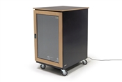Argosy IsoBox PRO18 | 18RU Sound Isolation Cabinet (Natural Oak - Right Hand Door Swing)
