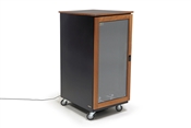 Argosy IsoBox PRO24 | 24RU Sound Isolation Cabinet (Cherry Trim - Left Hand Door Swing)