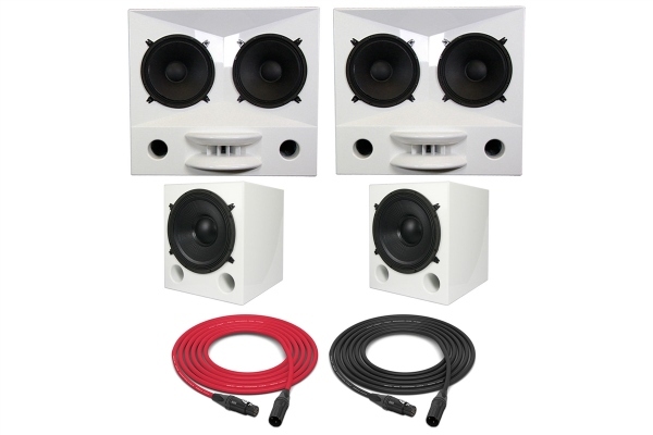 Augspurger Classic 215-H Sub18-SXE3/3500 | 3-way Active DSP Monitors | Pair