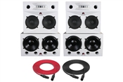 Augspurger Classic 215-H Sub218-SXE3/3500 | 3-way Active DSP Monitors | Pair