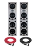 Augspurger Duo 12 Sub212 SXE3/3500 | 3-way Active DSP Monitors | Pair