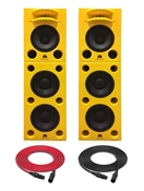 Augspurger Solo 12MF Sub212 SXE3/3500 | 3-way Active DSP Monitors | Pair