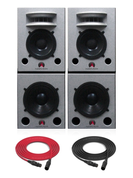 Augspurger Solo 15 Sub18 SXE3/3500 | 3-way Active DSP Monitors | Pair