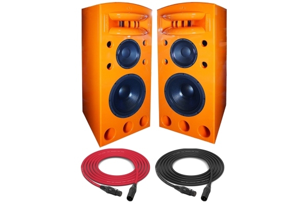 Augspurger TREO 1015-V | 3-way Full-range Active DSP Monitors | Pair