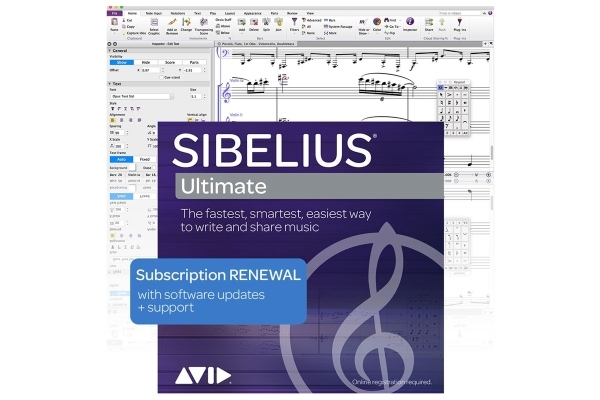 Avid Sibelius | Ultimate 1-Year Subscription Renewal