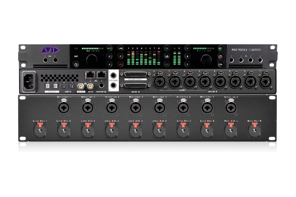 AVID Pro Tools | Carbon Hybrid Audio Interface & Custom Mogami Mic/Line Input, Line & Monitor Output Panel