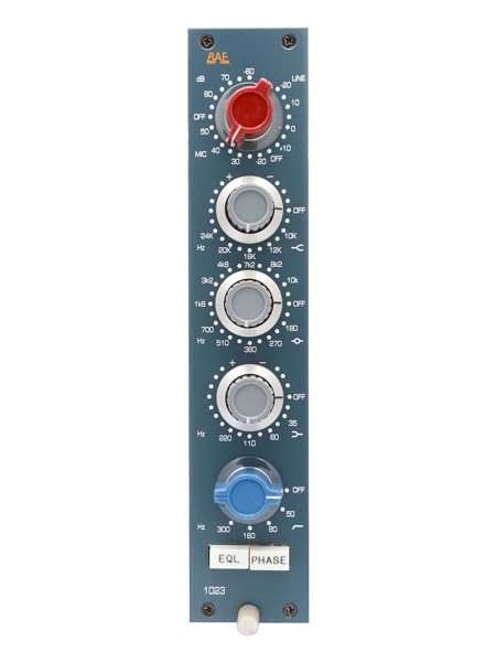 BAE 1023 Module | Single Channel Microphone Preamp + EQ