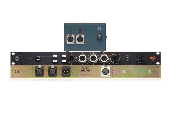 BAE 1023 | Single Channel Microphone Preamp + EQ with PSU (Black)