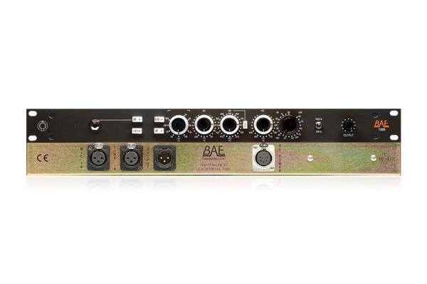 BAE 1028 | Single Channel Microphone Preamp + EQ (Black)