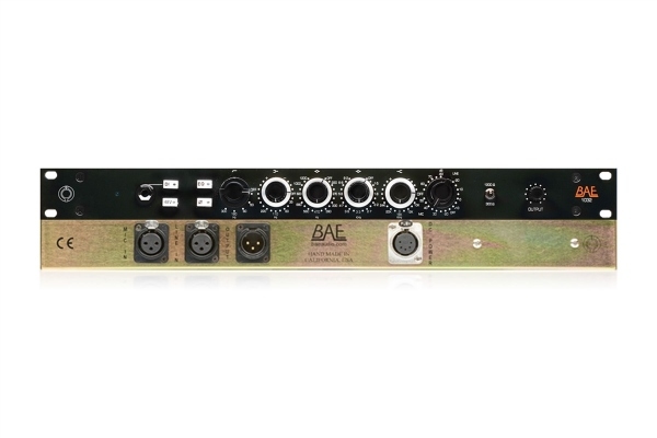 BAE 1032 | Single Channel Microphone Preamp + Equalizer with PSU (Black)