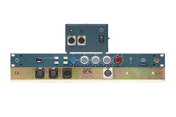 BAE 1066D | Single Channel Microphone Preamp + EQ with PSU