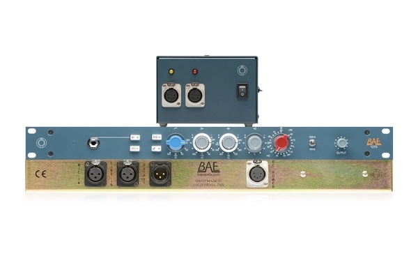 BAE 1073 | Single Channel Microphone Preamp + Equalizer with PSU