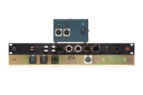 BAE 1073 | Single Channel Microphone Preamp + Equalizer with PSU (Black)