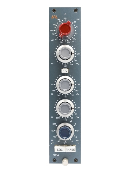 BAE 1084 Module | Single Channel Microphone Preamp + EQ