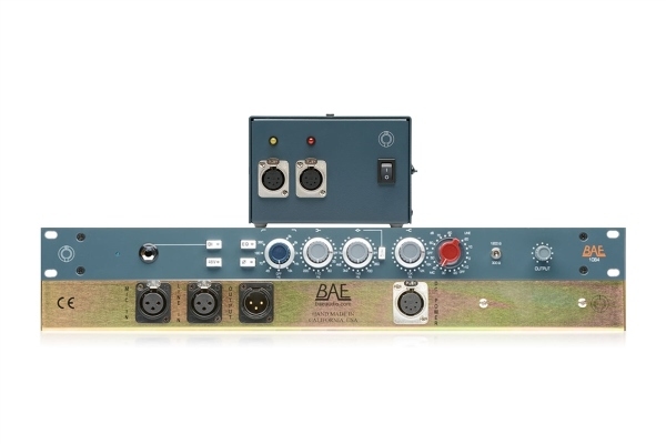 BAE 1084 | Single Channel Microphone Preamp + Equalizer with PSU