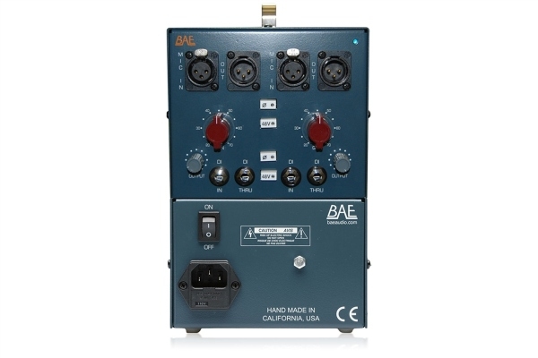 BAE 1073 Dual DMP | Desktop 2 Channel Microphone Preamp with DI