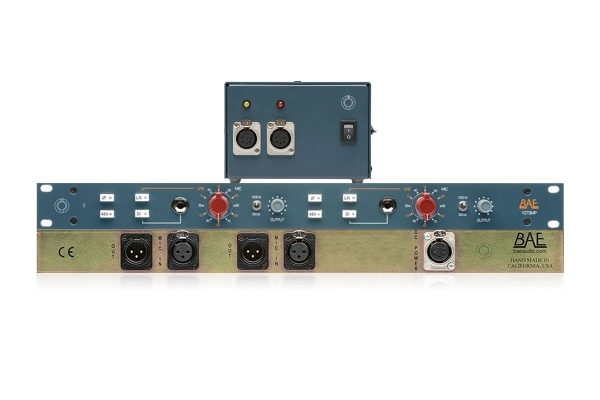 BAE 1073MP | Dual Channel Microphone Preamp with PSU
