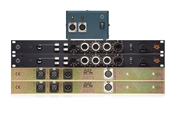 BAE 1023 | 2 Single Channel Microphone Preamps + Equalizer with PSU | Stereo Pair (Black)
