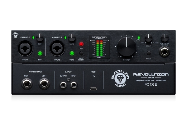 Black Lion Audio Revolution 2x2 | USB Type-C Audio Interface