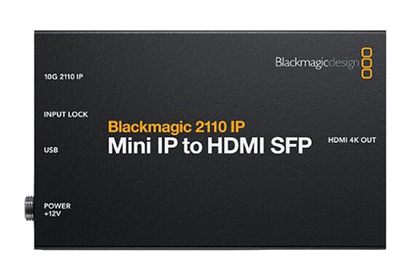 Blackmagic Design 2110 IP Mini IP to HDMI SFP Converter