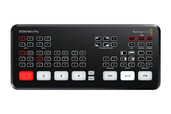 Blackmagic Design ATEM Mini Pro | HDMI Live Stream Switcher