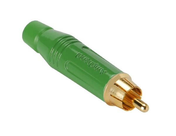 Amphenol ACPR-GRN RCA Male Gold Connector