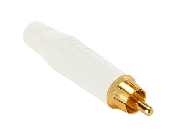 Amphenol ACPR-WHT RCA Male Gold Connector