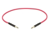 Molded Nickel TT Cable | Made from Mogami 2893 Mini-Quad Cable | 1 Foot | Red