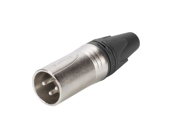 Neutrik NC3MXX Nickel XLR-Male Connector