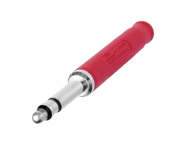 Neutrik NP3TT-P-B Nickel TT Connector Red