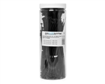 400 Cable Ties | Assorted Sizes of Zip Ties in Convenient Storage Jar