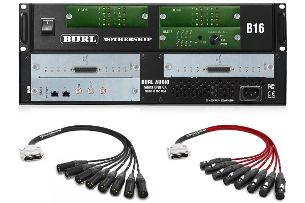 Burl Audio B16 Mothership BMB3 | 8x8 Mothership Bundle | Dante