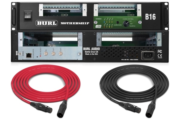 Burl Audio B16 Mothership BMB4 | 16 Ch. Configurable AD/DA with SoundGrid Motherboard