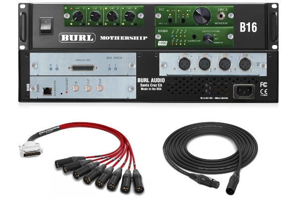 Burl Audio B16 Mothership BMB4 | 4x4 Mothership Bundle with Monitor Control | SoundGrid